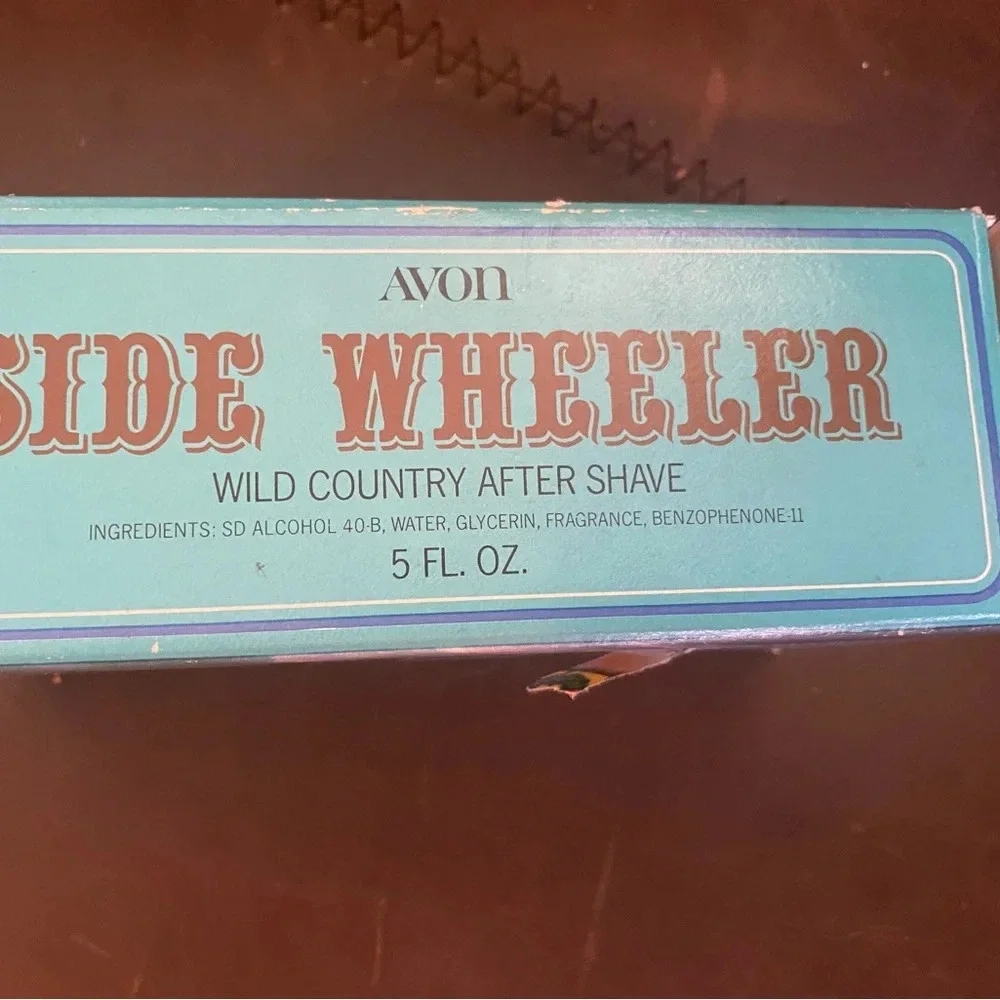 Vintage Avon Side Wheeler After Shave - 5 fl oz
